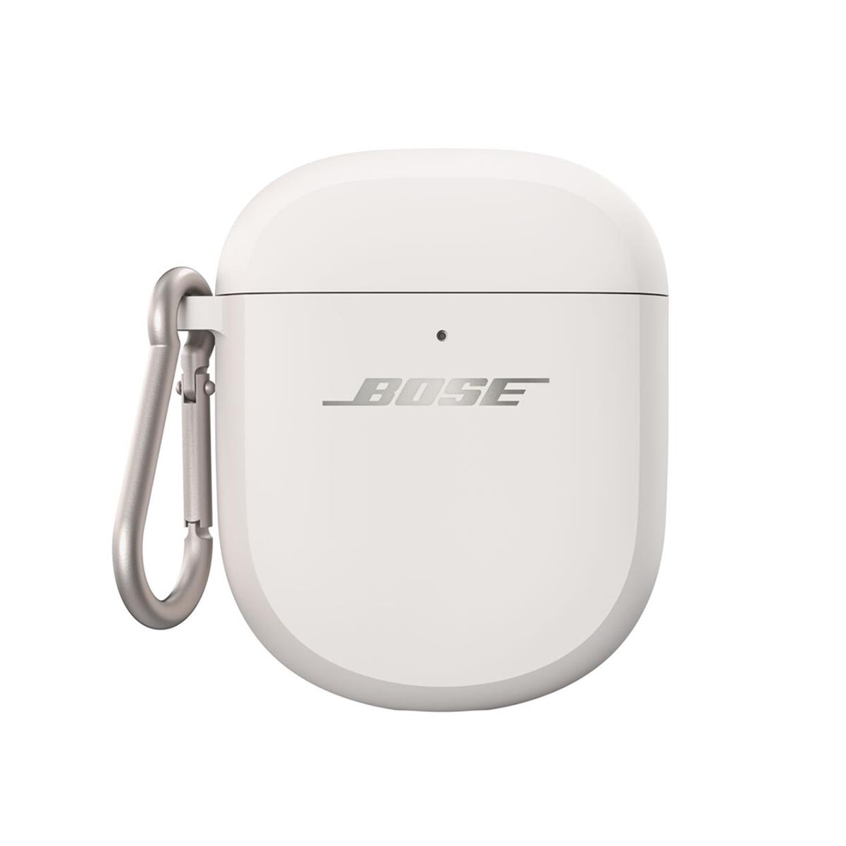 Image of Bose Wireless Charging Case Cover for QuietComfort Ultra and QuietComfort II White Smoke